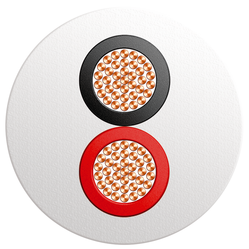 EventSeries LSZH Twin-Axial 2 x 1.5mm White Jacket Loudspeaker Installation Cable